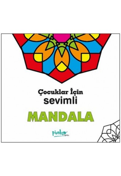 Çocuklar İçin Sevimli Mandala