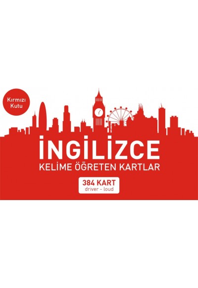 İngilizce Kelime Öğreten Kartlar (384 Kart)