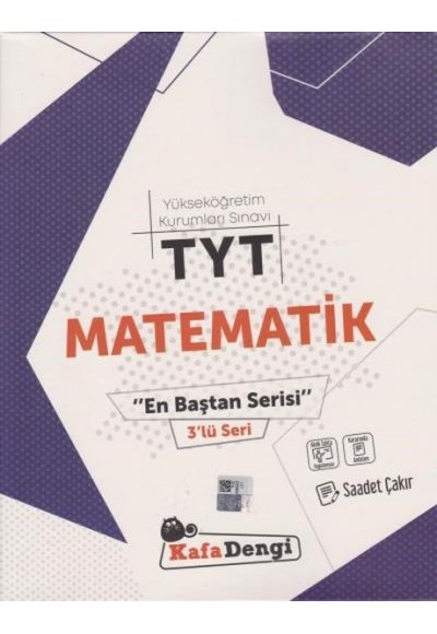 Kafa Dengi TYT Matematik En Baştan Serisi 3'lü Seri (Yeni)