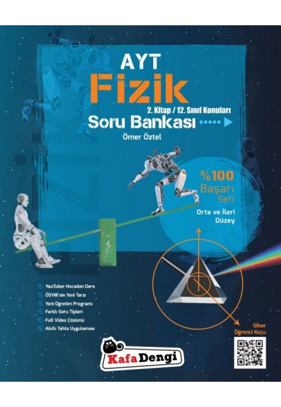 Kafa Dengi AYT Fizik Soru Bankası 2. Kitap Orta ve İleri Düzey