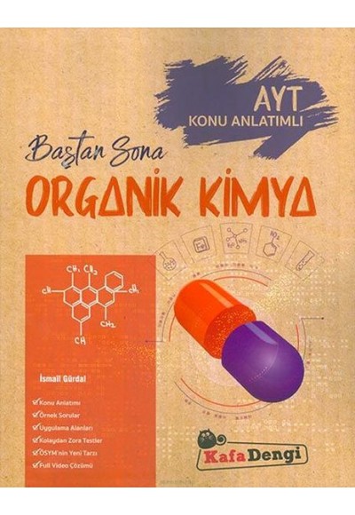 Kafa Dengi AYT Baştan Sona Organik Kimya Konu Anlatımlı