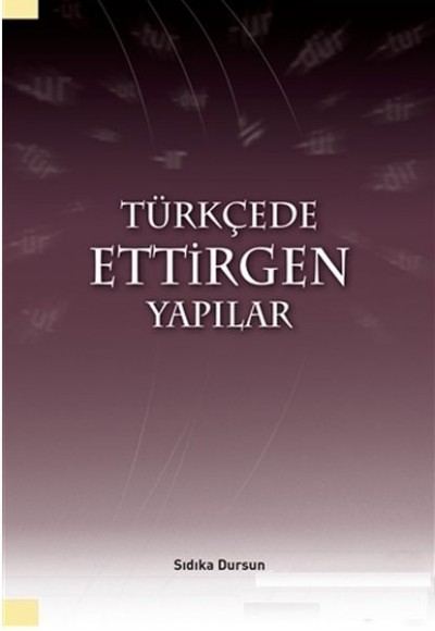 Türkçede Ettirgen Yapılar