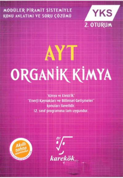 Karekök AYT Organik Kimya YKS 2.Oturum (Yeni)