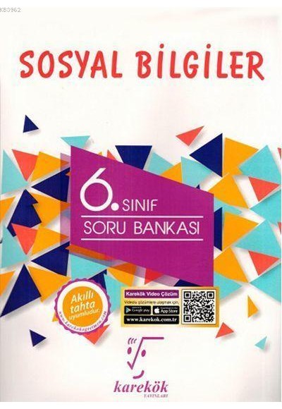 Karekök 6.Sınıf Sosyal Bilgiler Soru Bankası (Yeni)