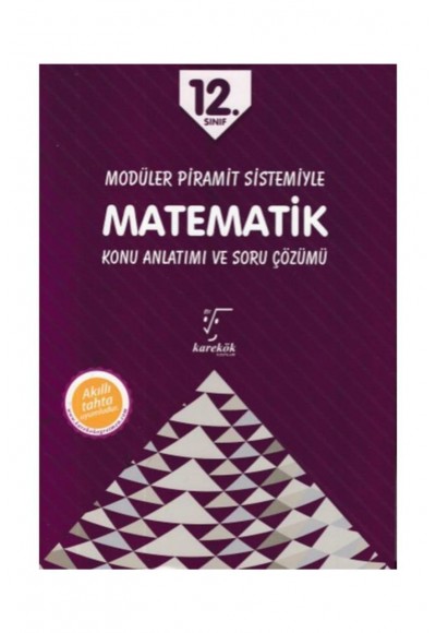 Karekök 12. Sınıf Matematik MPS Konu Anlatımı ve Soru Çözümü Set (Yeni)