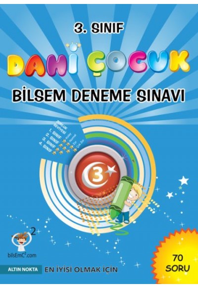 Altın Nokta 3. Sınıf Dahi Çocuk Bilsem Deneme Sınavı