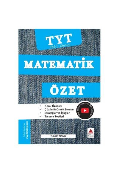 Delta Kültür YKS TYT 1. Oturum Matematik Özet (Yeni)