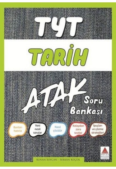 Delta TYT Tarih Atak Soru Bankası (Yeni)