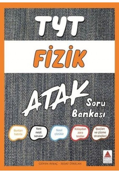 Delta TYT Fizik Atak Soru Bankası (Yeni)