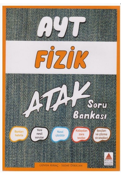 Delta AYT Fizik Atak Soru Bankası (Yeni)