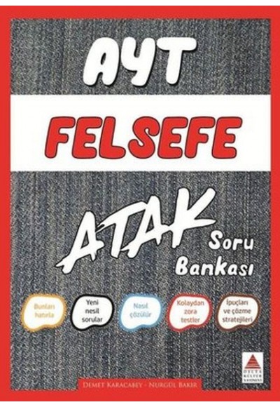 Delta AYT Felsefe Grubu Atak Soru Bankası(Yeni)