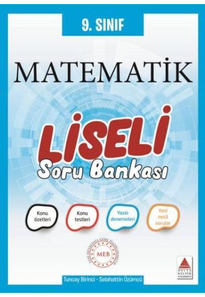 Delta 9. Sınıf Matematik Liseli Soru Bankası (Yeni)