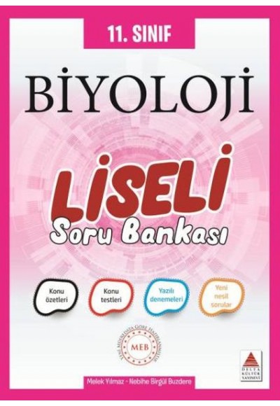 Delta 11. Sınıf Biyoloji Liseli Soru Bankası (Yeni)