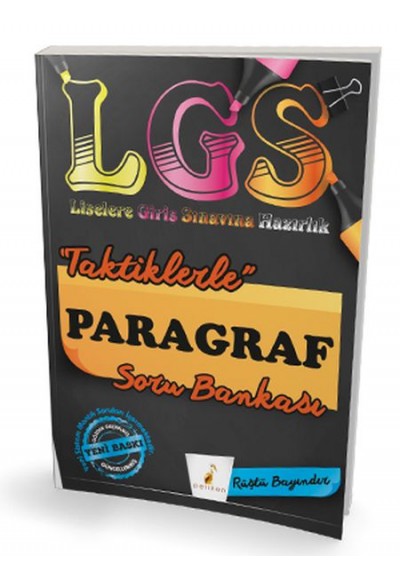 Pelikan LGS Liselere Giriş Sınavına Hazırlık Taktiklerle Paragraf Soru Bankası
