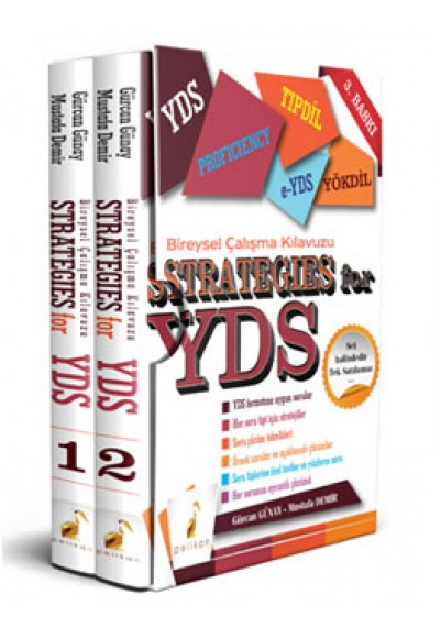 Strategies for YDS Bireysel Çalışma Kılavuzu - 2 Cilt Takım