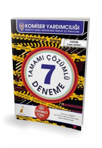 Pelikan Komiser Yardımcılığı 7 Çözümlü Deneme Sınavı