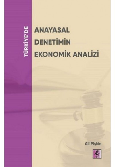 Türkiye’de Anayasal Denetimin Ekonomik Analizi
