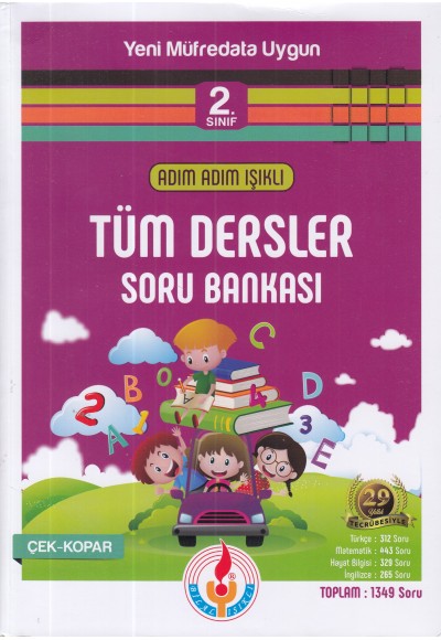 Adım Adım Işıklı 2.Sınıf Tüm Dersler Soru Bankası (Yeni)