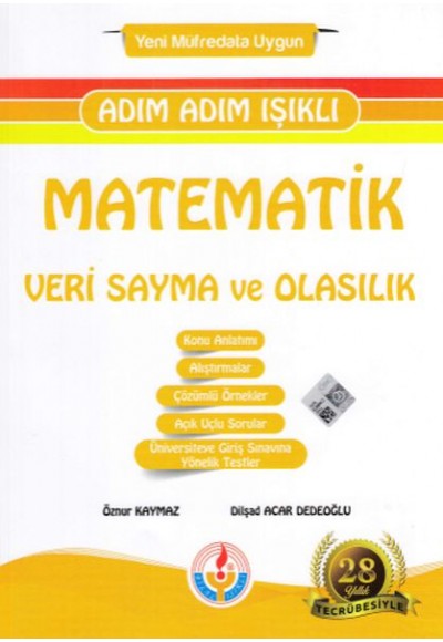 Bilal Işıklı Matematik Veri Sayma ve Olasılık Adım Adım Işıklı (Yeni)