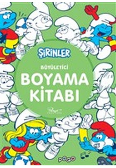 Büyüleyici Boyama Kitabı - Şirinler