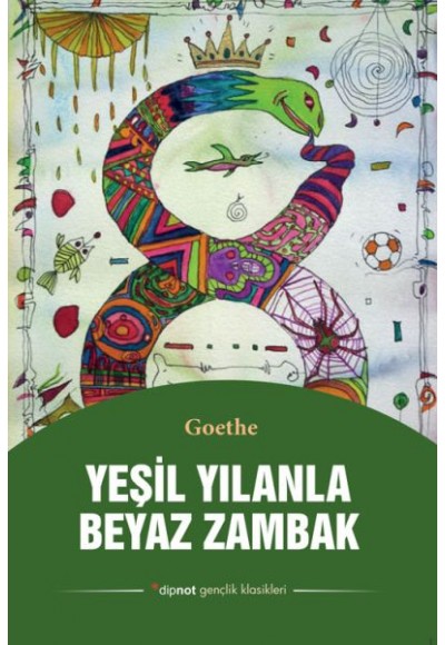 Yeşil Yılanla Beyaz Zambak