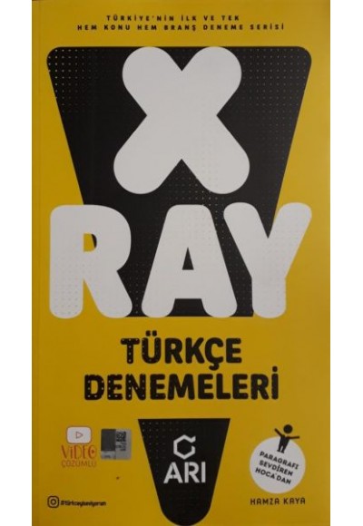 ARI X-Ray Türkçe Denemeleri