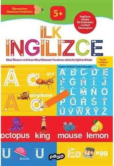 Keşfet ve Öğren Dizisi - İlk İngilizce (5+ Yaş)
