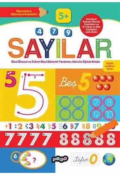Keşfet ve Öğren Dizisi - Sayılar (5+ Yaş)