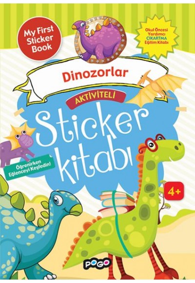 Aktiviteli Sticker Dinozorlar