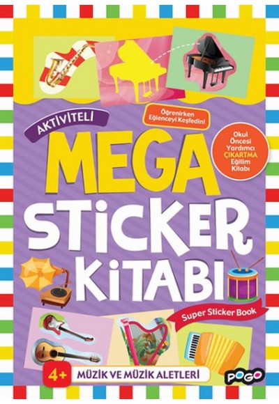 Mega Sticker Müzik ve Müzik Aletleri