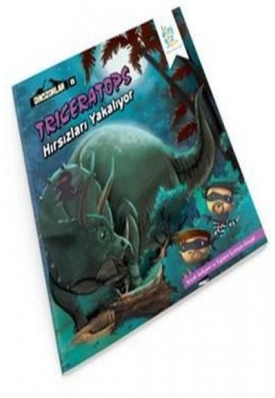 Dinozorlar 8 - Triceratops Hırsızları Yakalıyor (Poster Hediyeli)