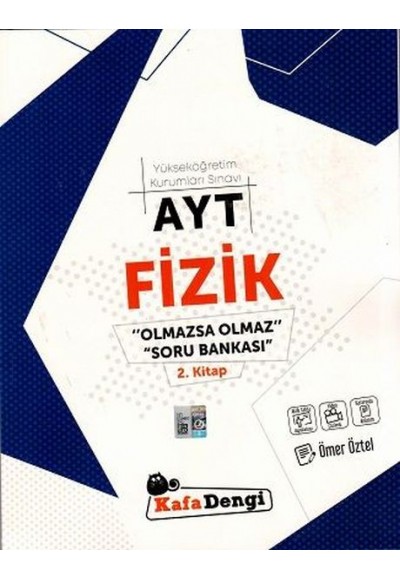 Kafa Dengi AYT Olmazsa Olmaz Fizik Soru Bankası 2. Kitap (Yeni)