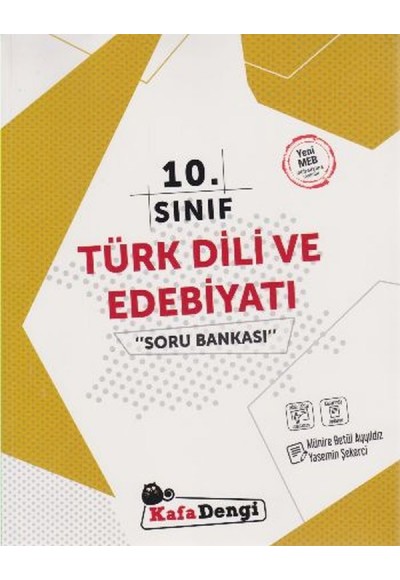 Kafa Dengi 10. Sınıf Türk Dili ve Edebiyatı Soru Bankası