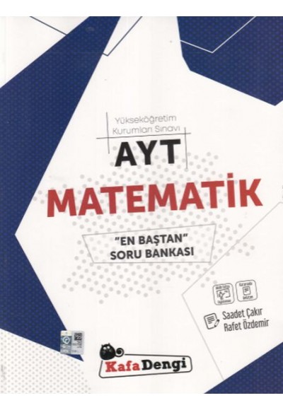 Kafa Dengi AYT Matematik En Baştan Soru Bankası (Yeni)