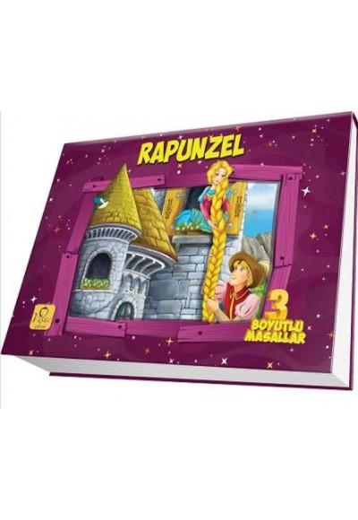 Üç Boyutlu Masallar Rapunzel (Ciltli)