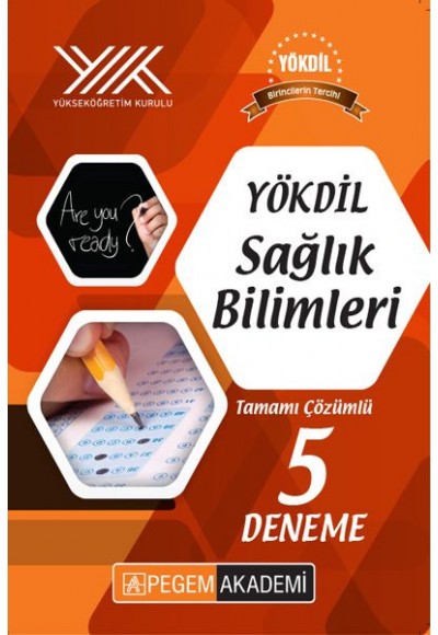 Pegem YÖKDİL Sağlık Bilimleri Tamamı Çözümlü 5 Deneme