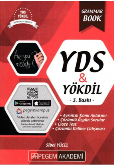 Pegem Akademi  YDS - YÖKDİL Grammar Book(Yeni)