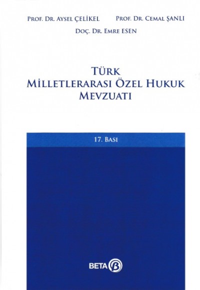 Türk Milletlerarası Özel Hukuk Mevzuatı