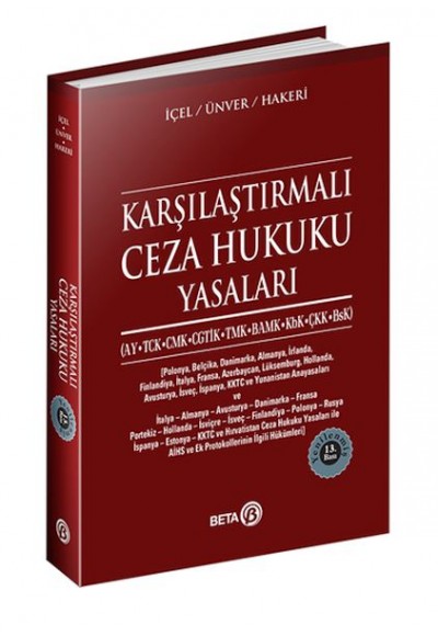 Karşılaştırmalı Ceza Hukuku Yasaları