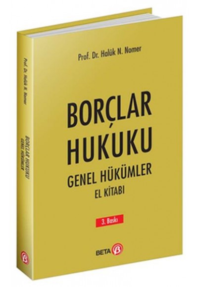 Borçlar Hukuku Genel Hükümler El Kitabı