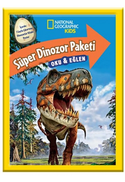 National Geographic Kids - Süper Dinozor Paketi Oku ve Eğlen