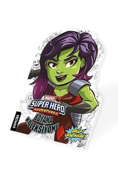 Gamora - Marvel Süper Kahramanlar Boyama Koleksiyonu