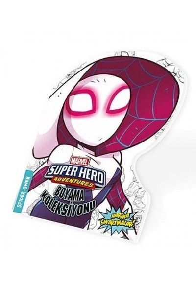 Spider-Gwen - Marvel Süper Kahramanlar Boyama Koleksiyonu