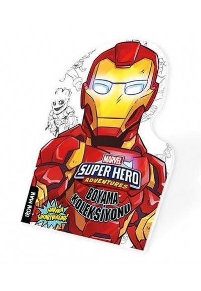İron Man - Marvel Süper Kahramanlar Boyama Koleksiyonu