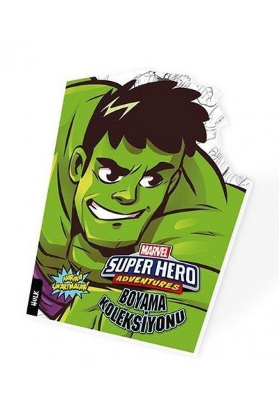 Hulk - Marvel Süper Kahramanlar Boyama Koleksiyonu