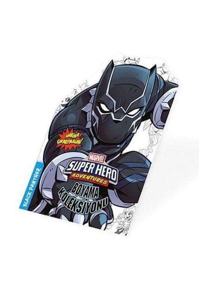 Black Panter - Marvel Süper Kahramanlar Boyama Koleksiyonu