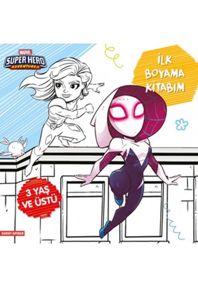 İlk Boyama Kitabım Ghost-Spider - Marvel Super Hero Adventures