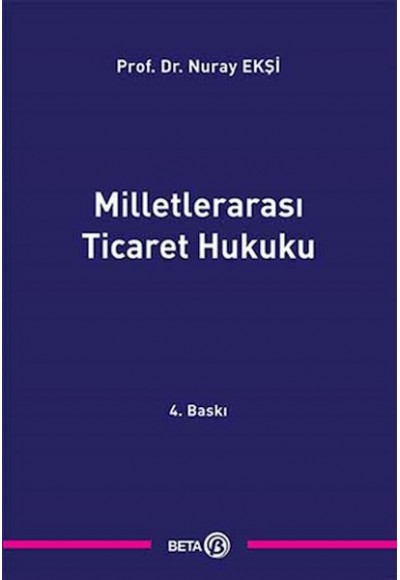 Milletlerarası Ticaret Hukuku