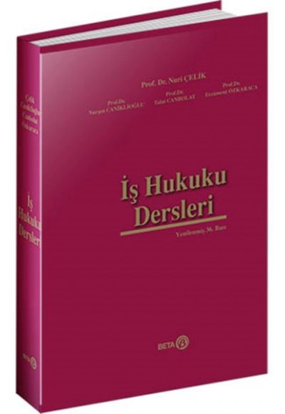 İş Hukuku Dersleri (Ciltli)