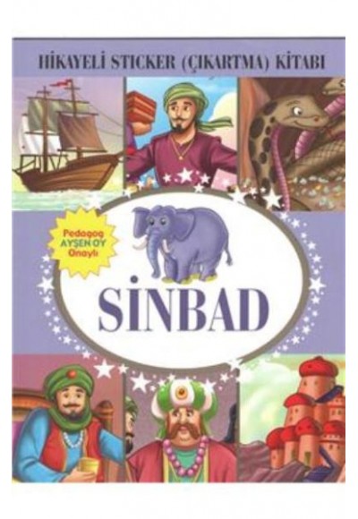 Sinbad Hikayeli Sticker Çıkartma Kitabı